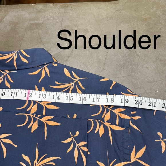 Rodd&Gunn Men’s Cape Beale short sleeve cotton button up shirt in navy Sz Xl - Picture 6 of 9